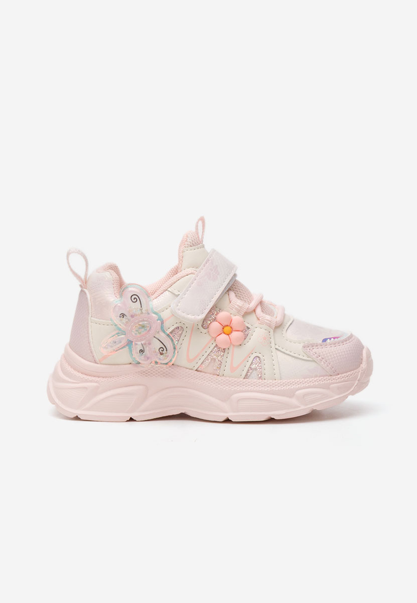 Adidasi ferte Butterfly roz