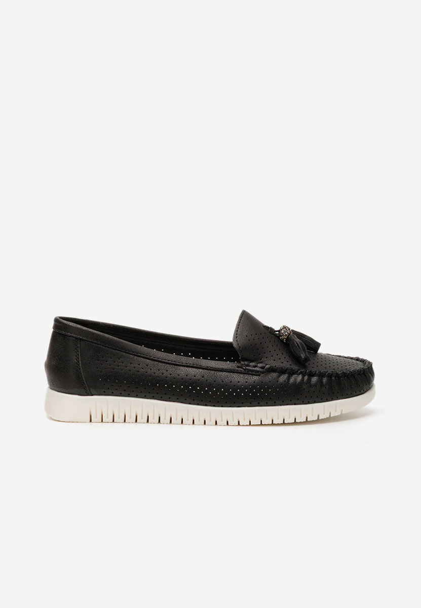 Mocasini dama Sonja V2 negri
