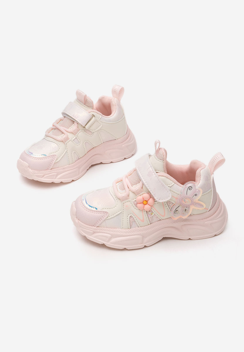 Adidasi ferte Butterfly roz