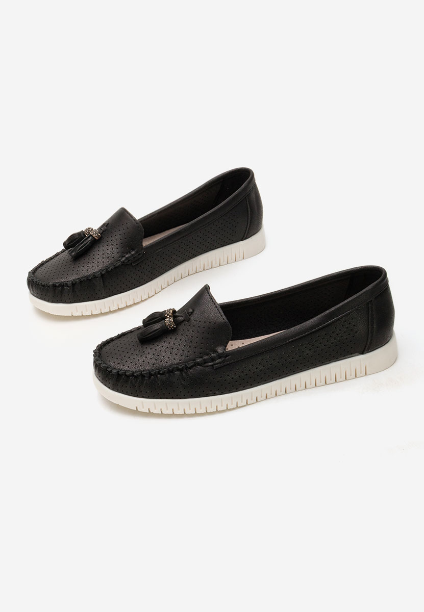 Mocasini dama Sonja V2 negri