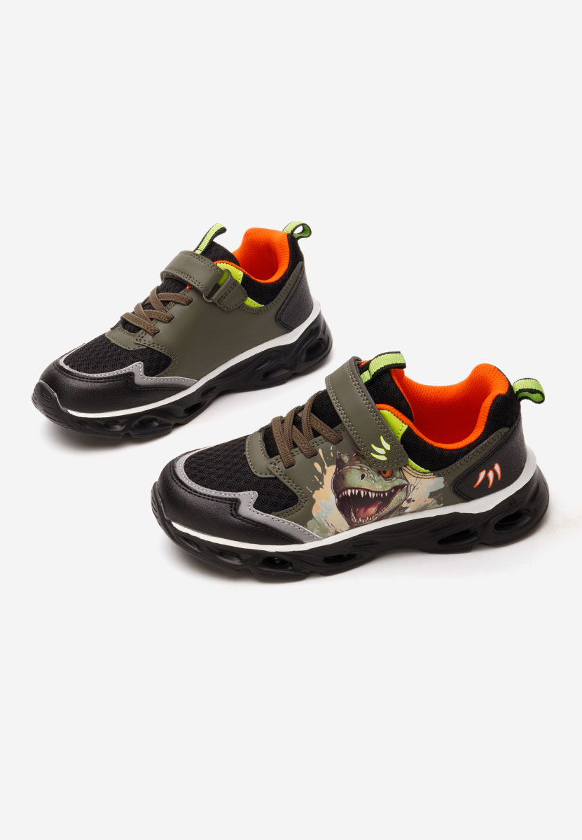 Adidasi baieti Raptor verzi
