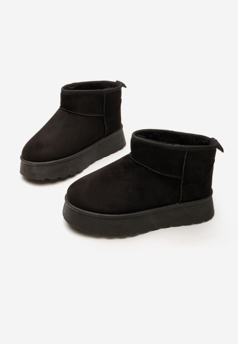 Cizme tip ugg Shayne negre Cizme tip ugg Shayne negre
