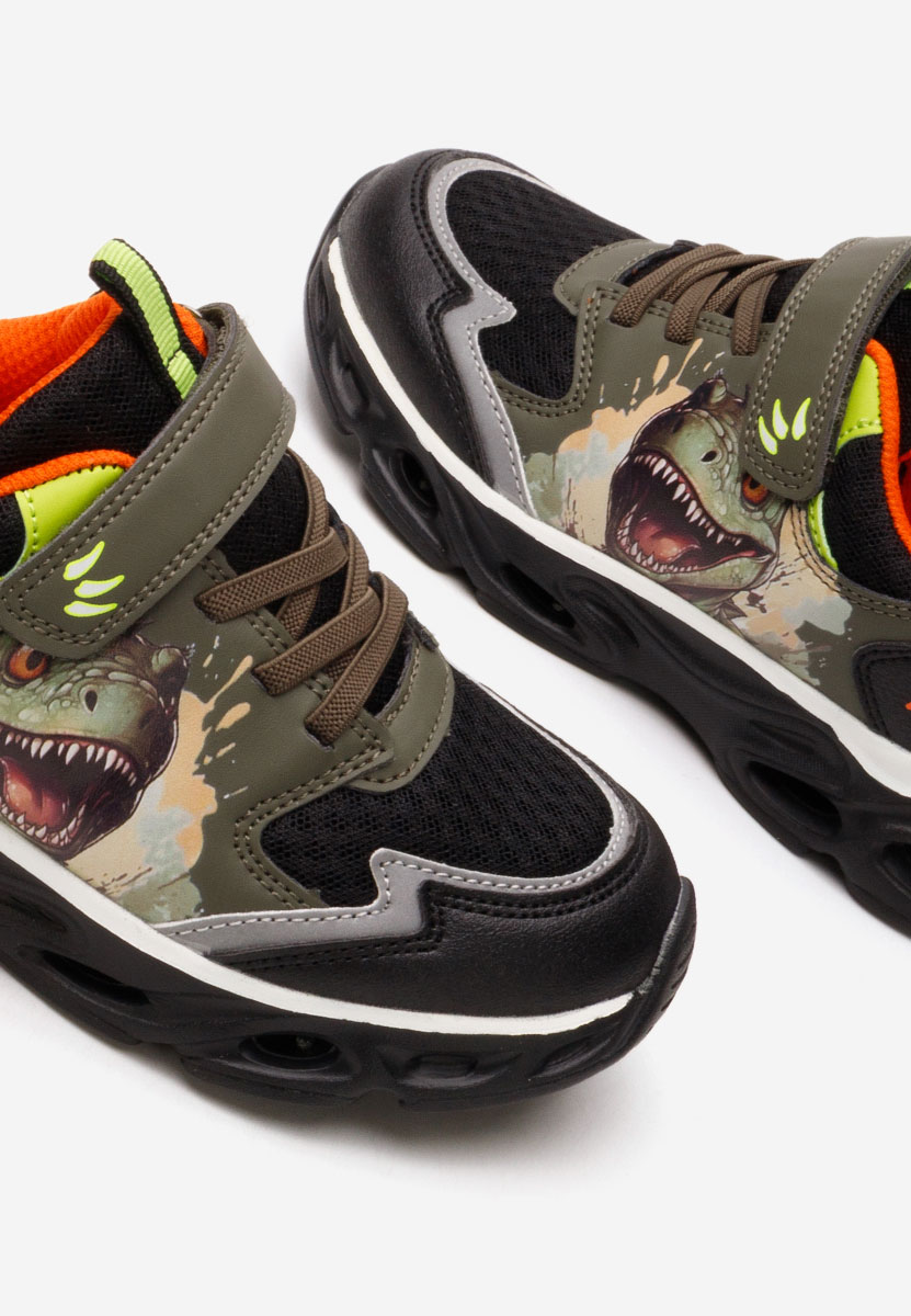 Adidasi baieti Raptor verzi