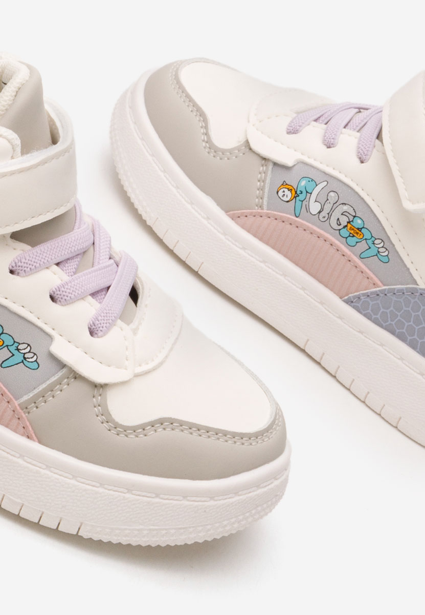 Sneakers copii Kindle V2 albi