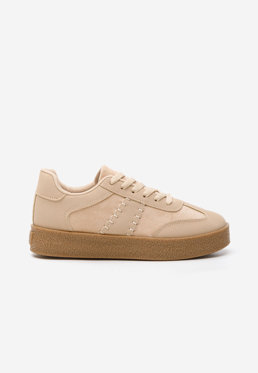 Sneakers dama Biania bej