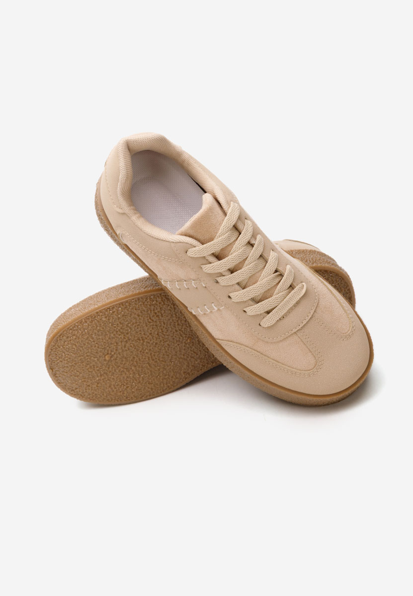 Sneakers dama Biania bej