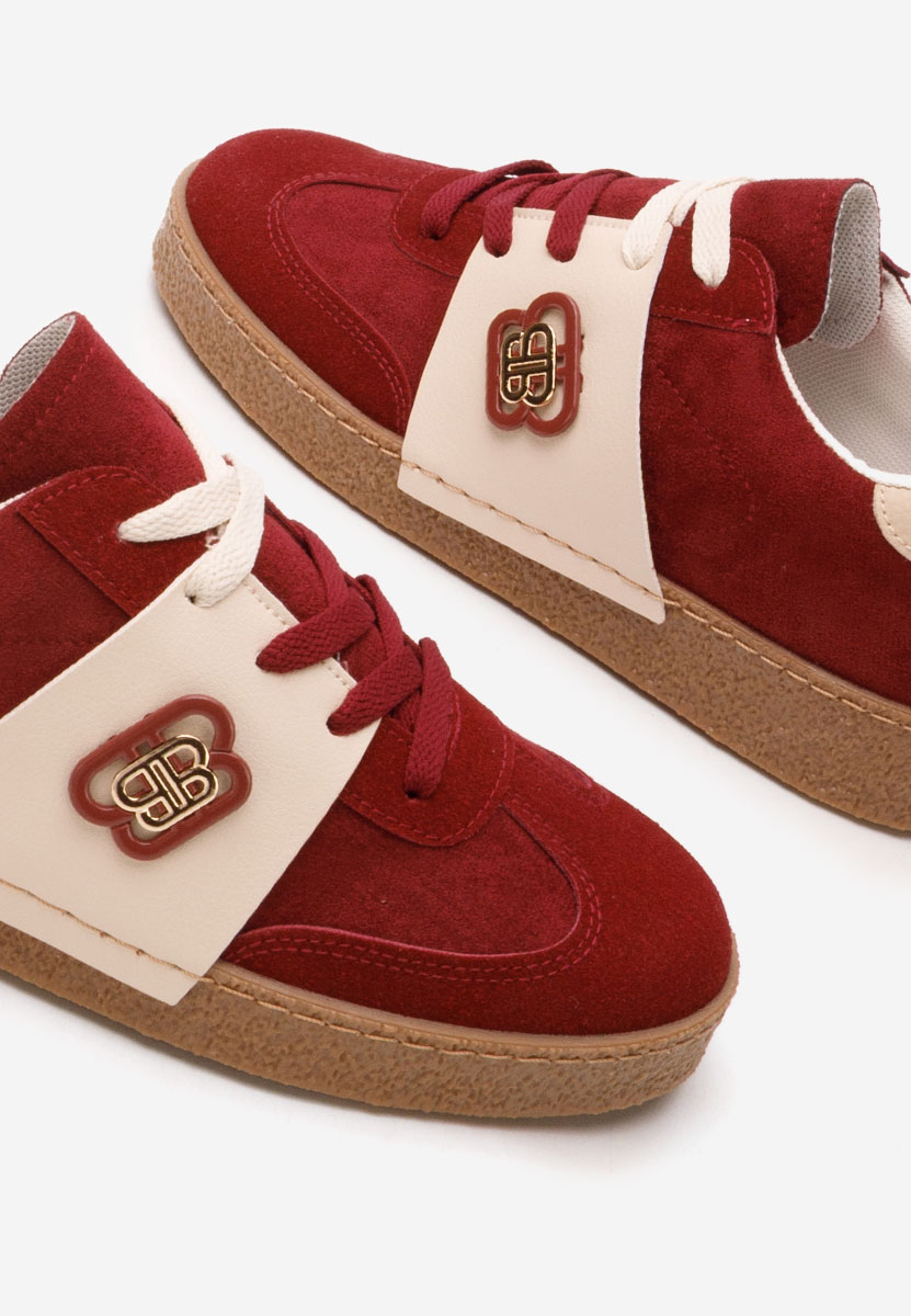 Sneakers dama Kathea rosii