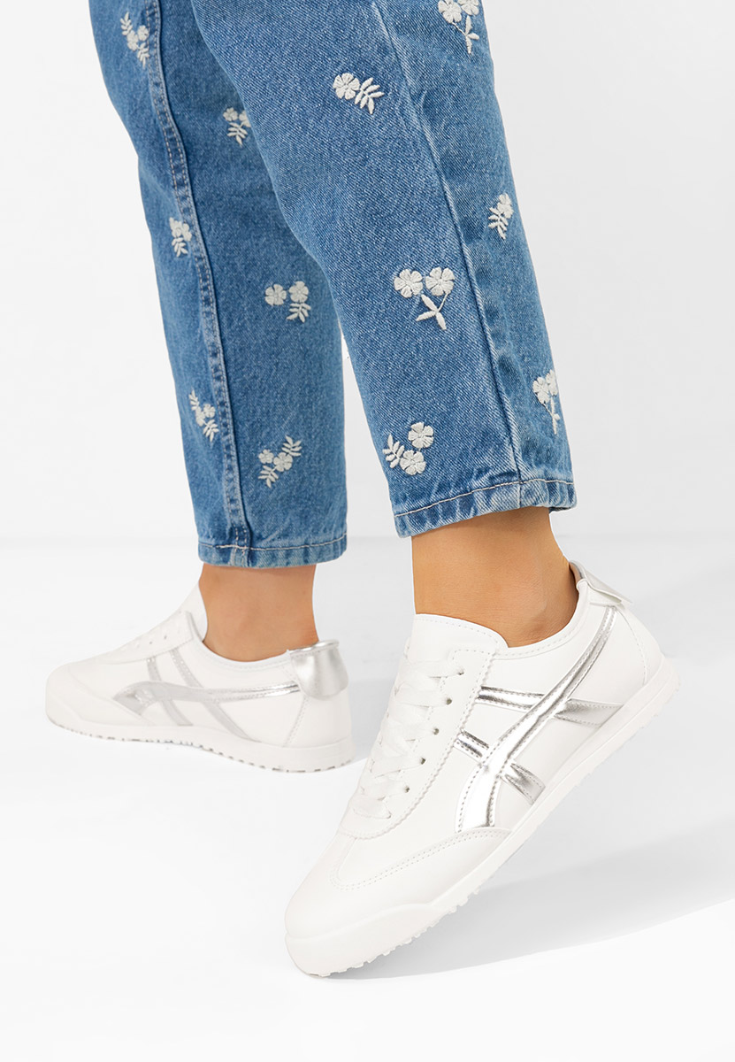Sneakers dama Danyele albi