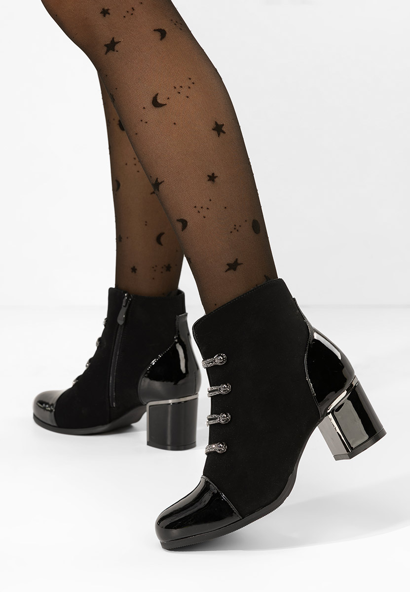 Botine dama elegante Adizana negre