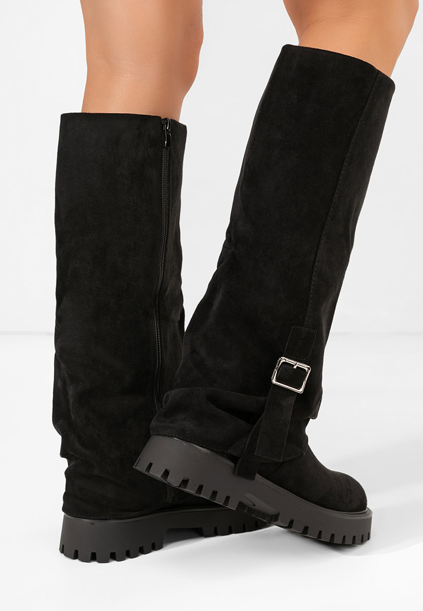 Cizme lungi Emmalin negre