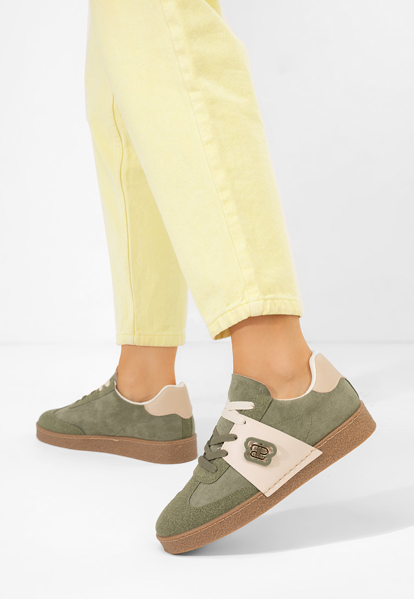 Sneakers dama Kathea verzi