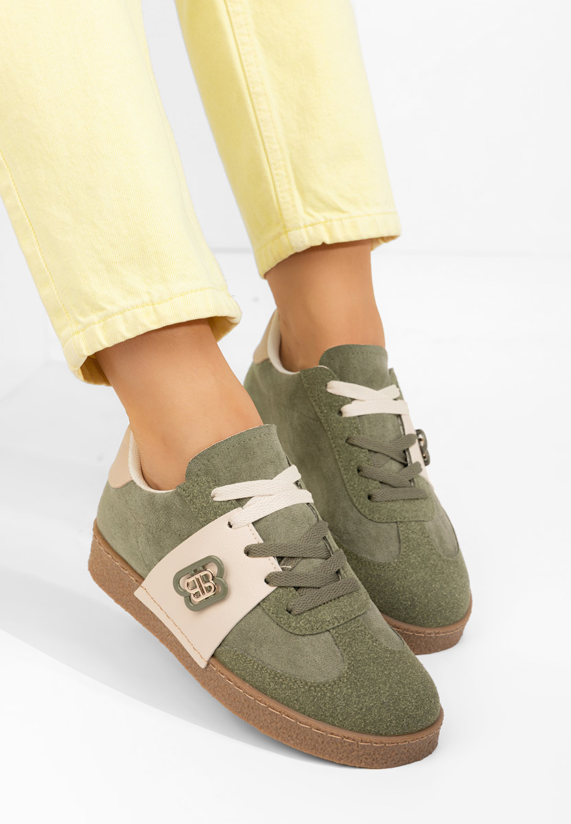 Sneakers dama Kathea verzi