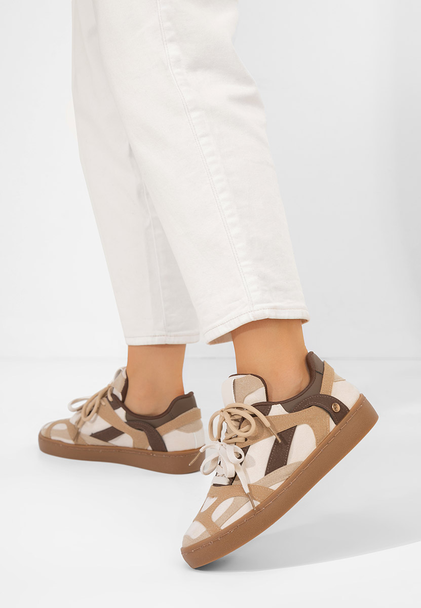 Sneakers dama Jaymea kaki
