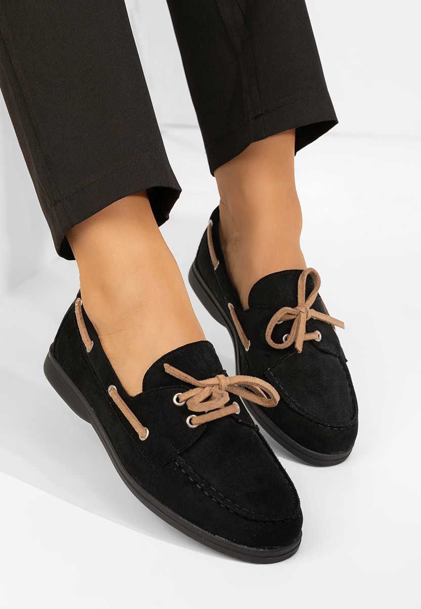 Pantofi casual dama Laelia negri