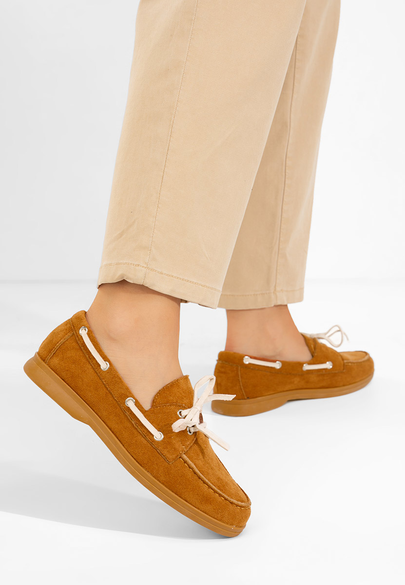 Pantofi casual dama Laelia camel
