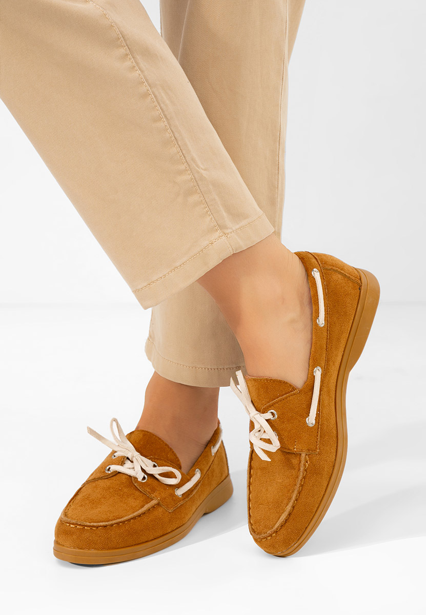 Pantofi casual dama Laelia camel