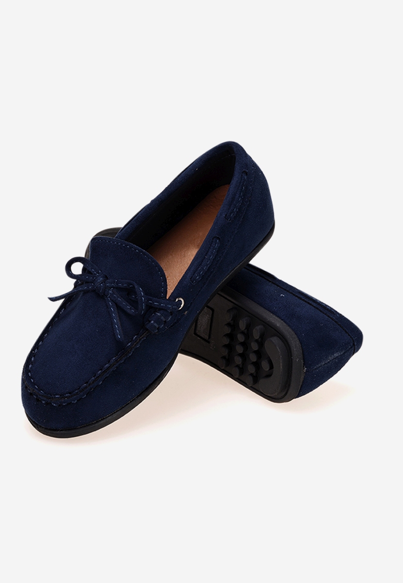 Mocasini baieti Boat navy