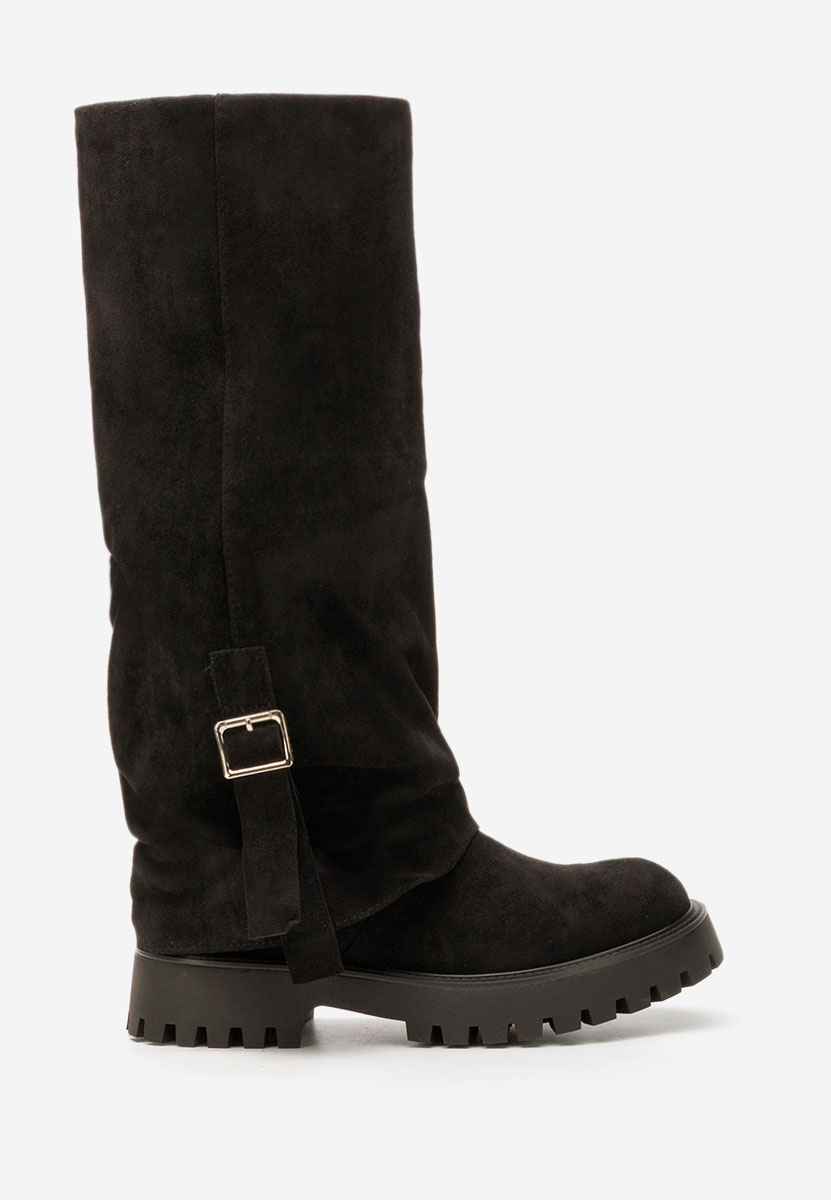 Cizme lungi Emmalin negre