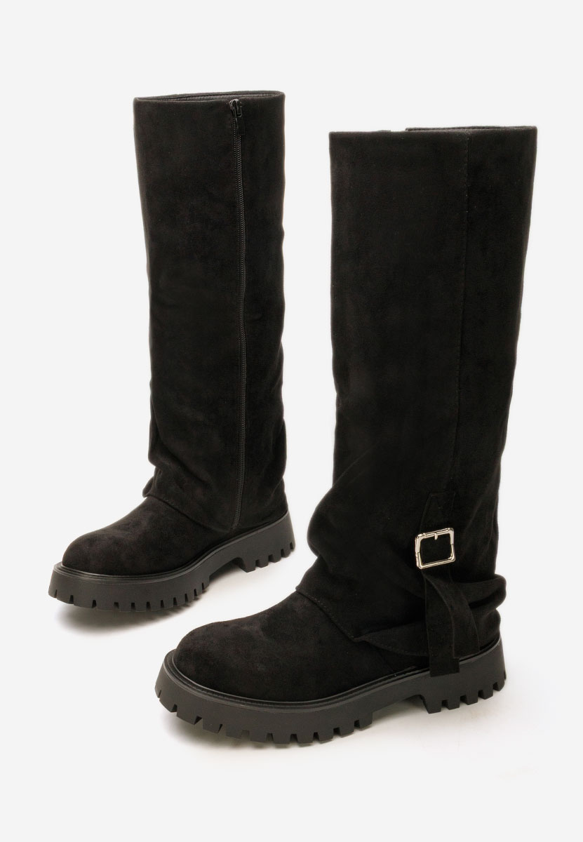 Cizme lungi Emmalin negre