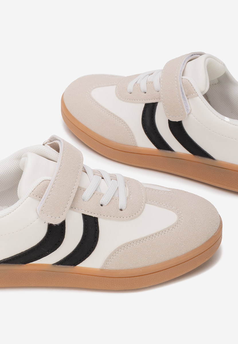 Sneakers copii Shellby albi
