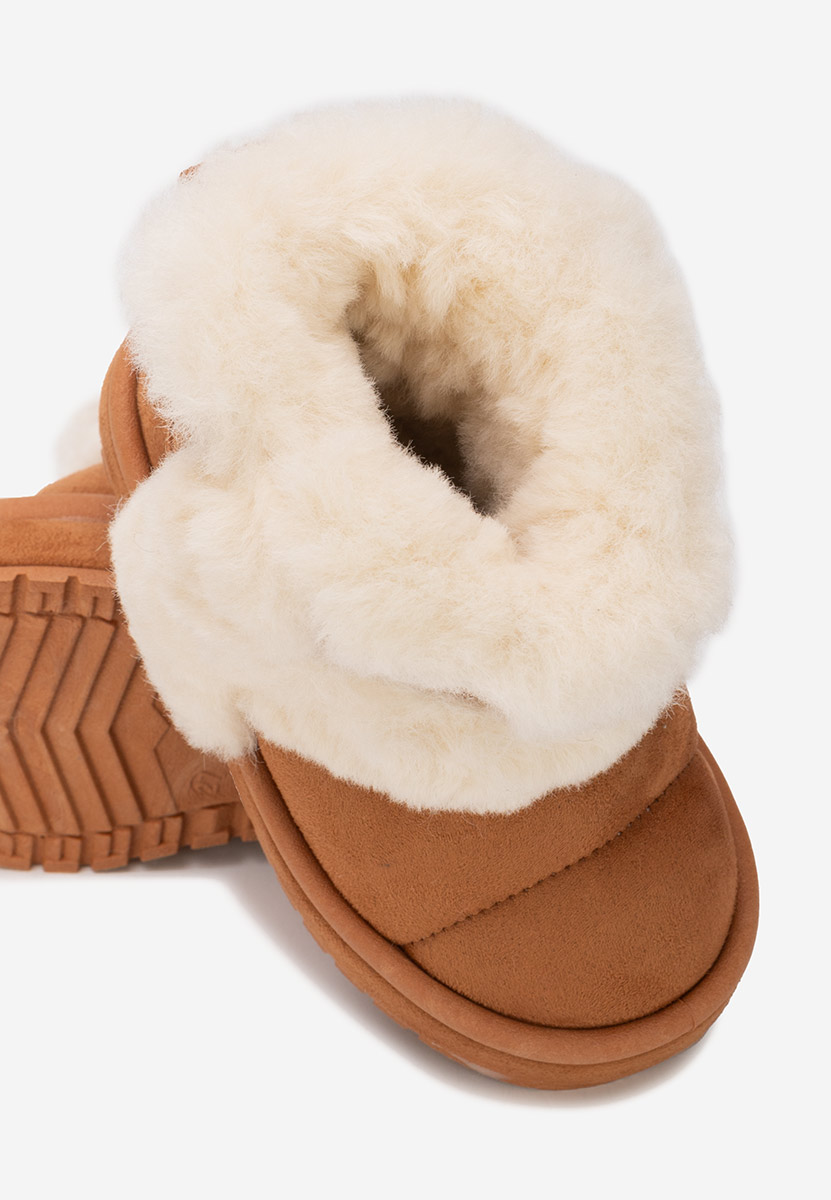 Cizme fete Zeravia camel