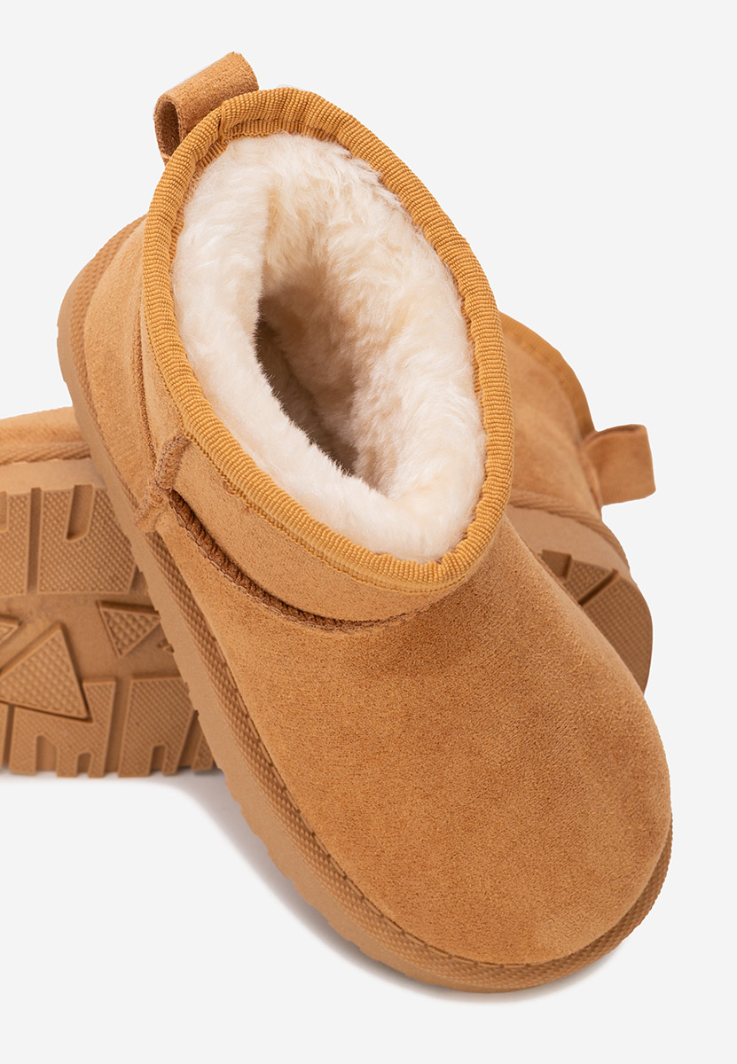 Cizme fete Sorvenia camel