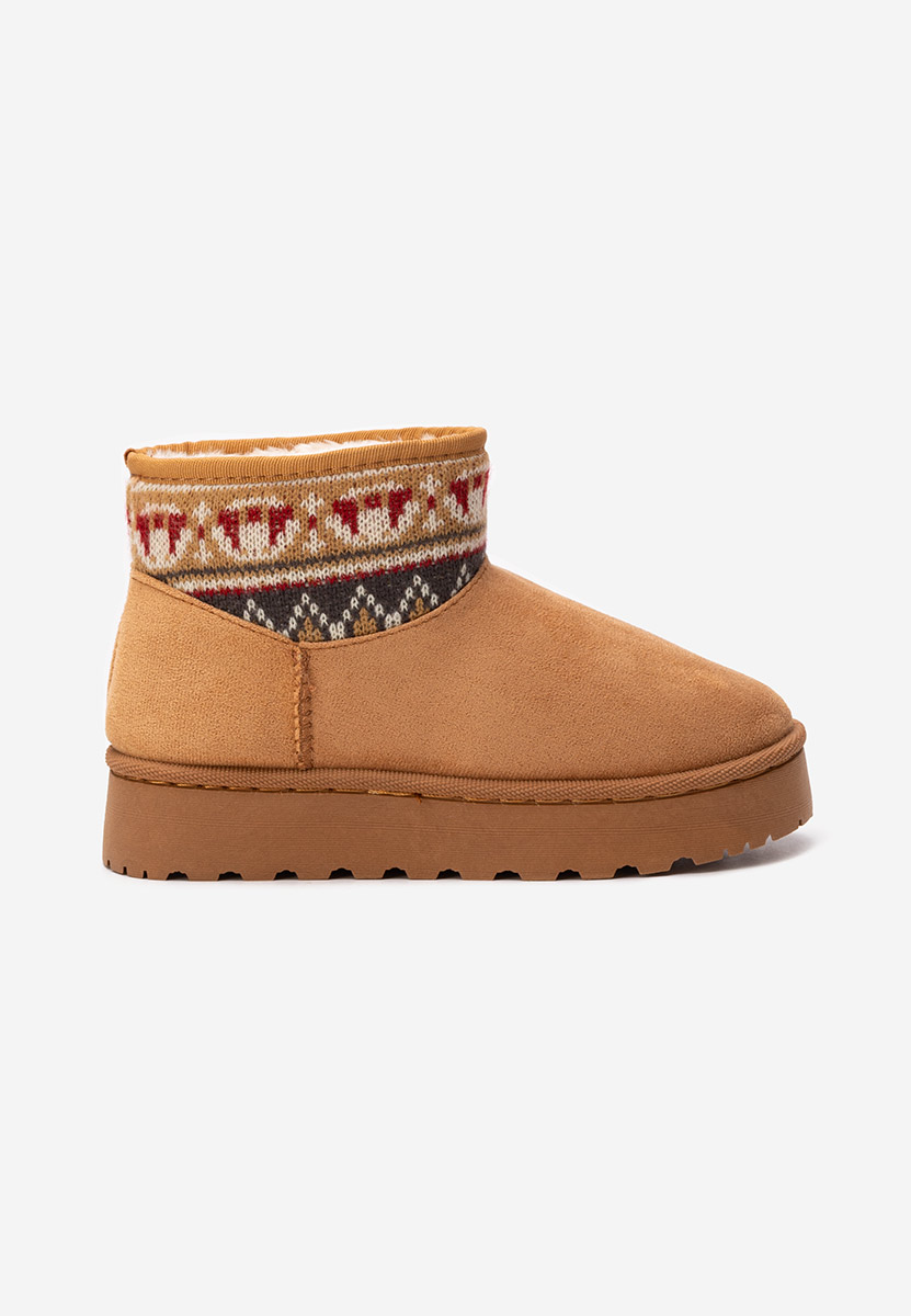 Cizme tip ugg Joye V2 camel
