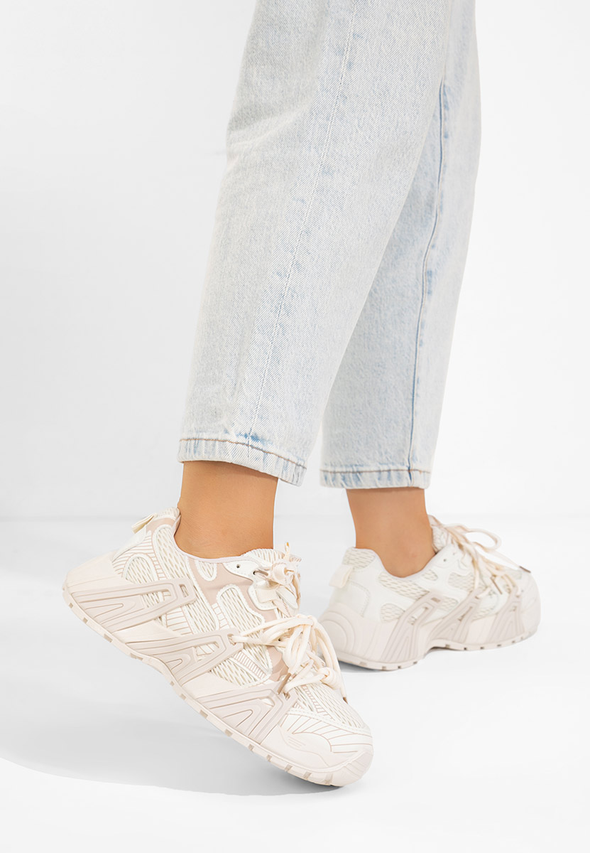 Sneakers dama Viralisa bej