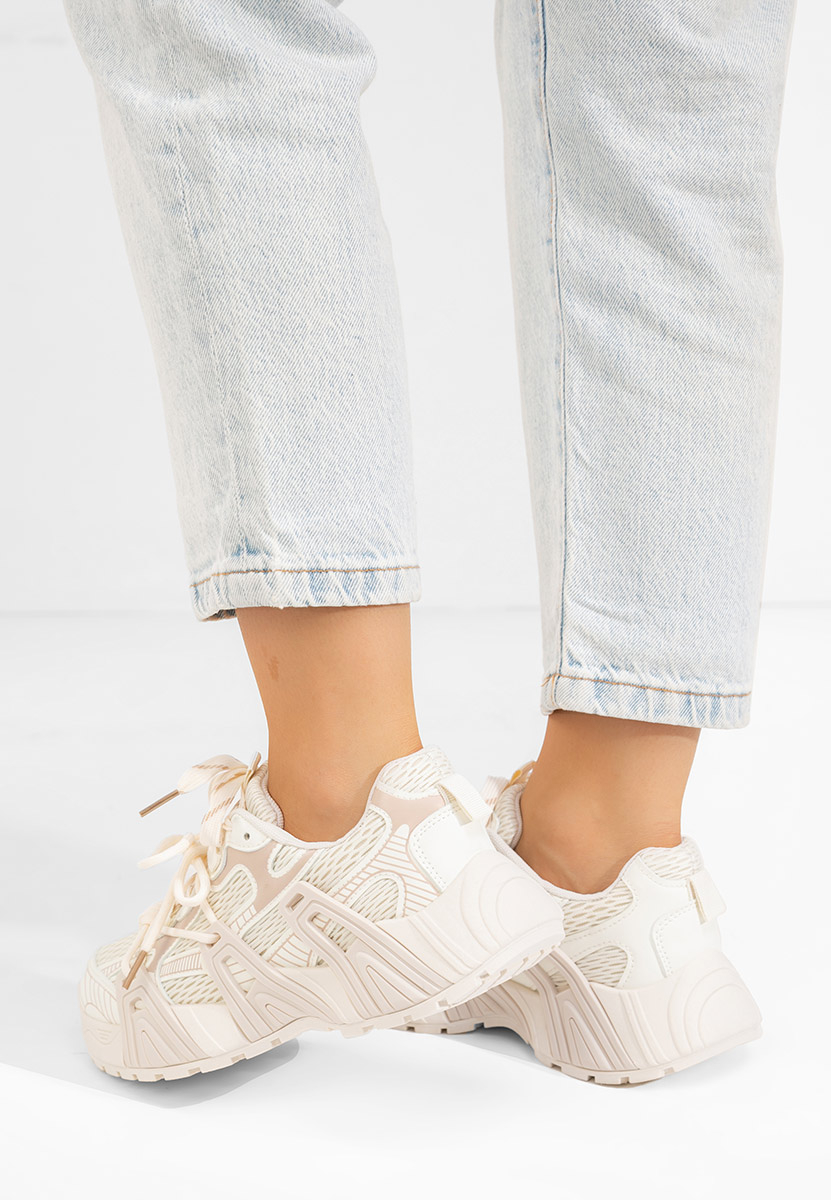 Sneakers dama Viralisa bej
