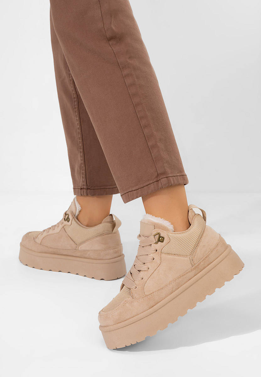 Sneakers cu platformă Isariel kaki