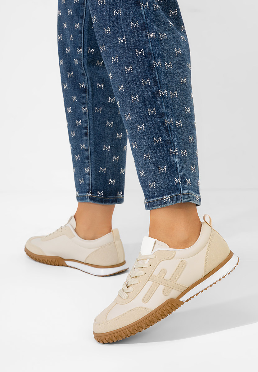 Sneakers dama Loriva bej