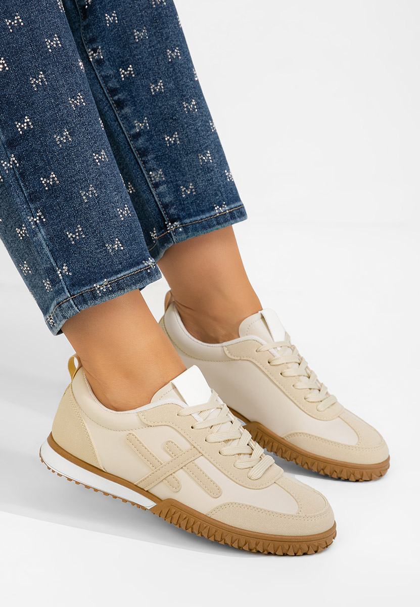 Sneakers dama Loriva bej