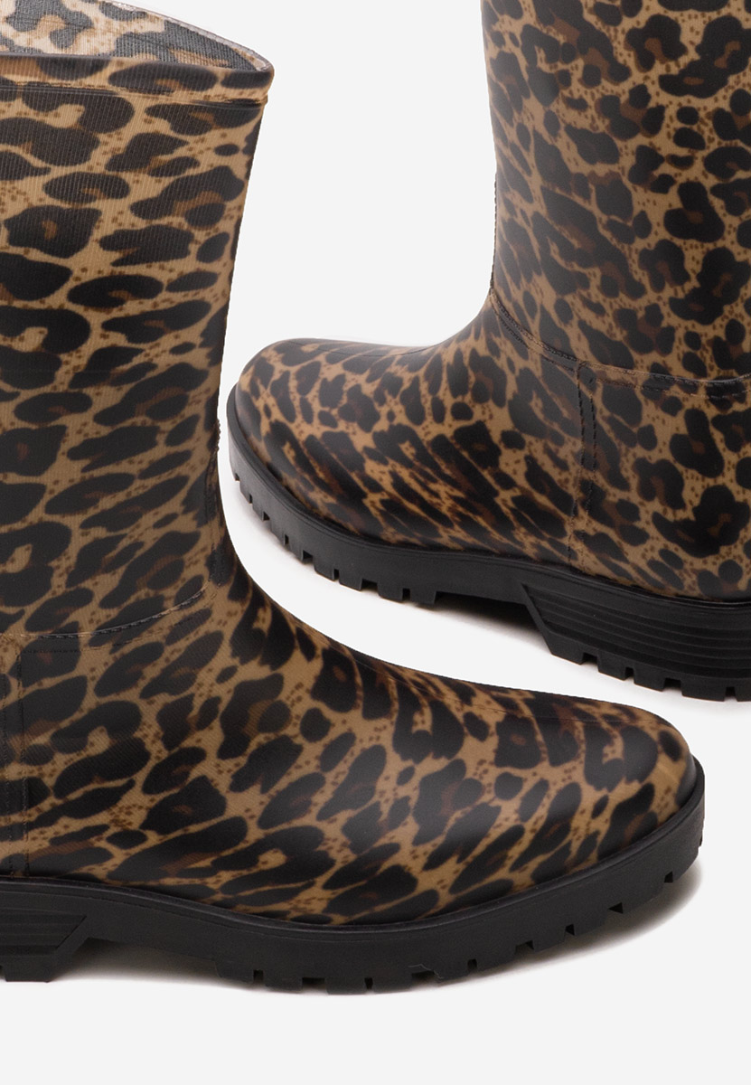 Cizme de cauciuc Niviera animal print