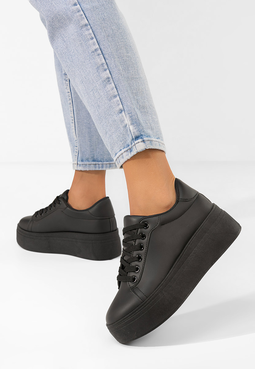 Sneakers cu platformă Albea negri