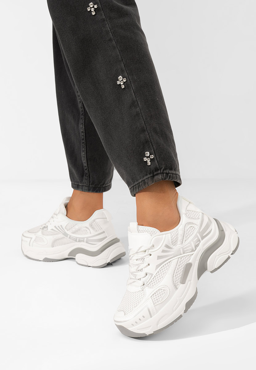 Sneakers dama Myrle albi
