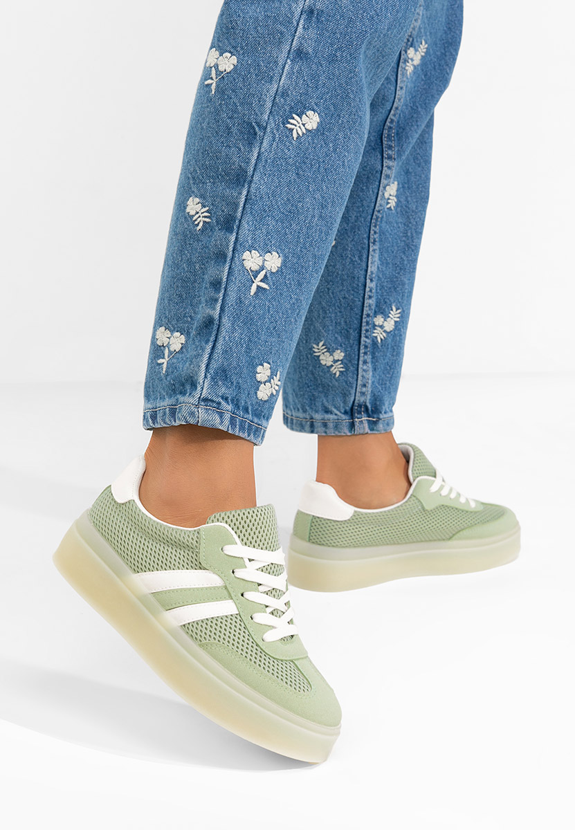 Sneakers dama Udinea verzi