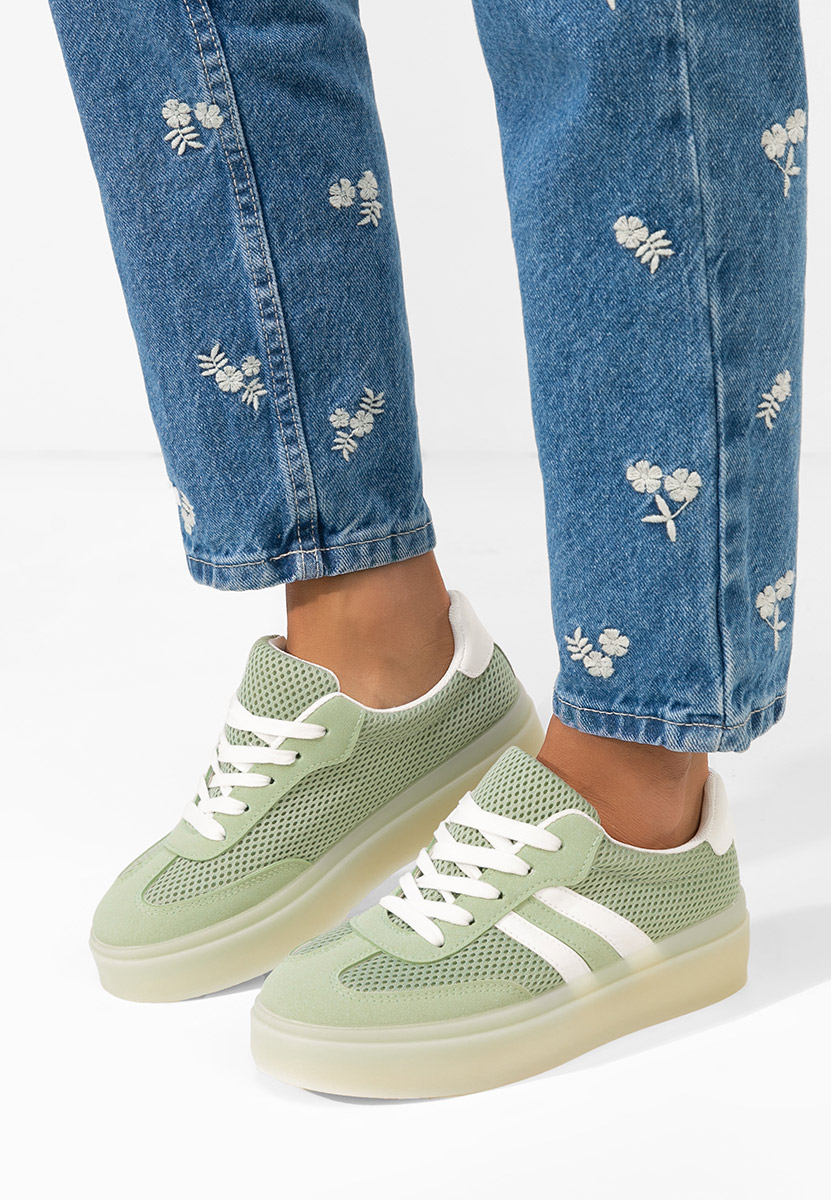 Sneakers dama Udinea verzi