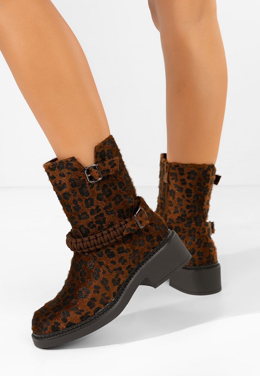 Ghete dama Sikada animal print