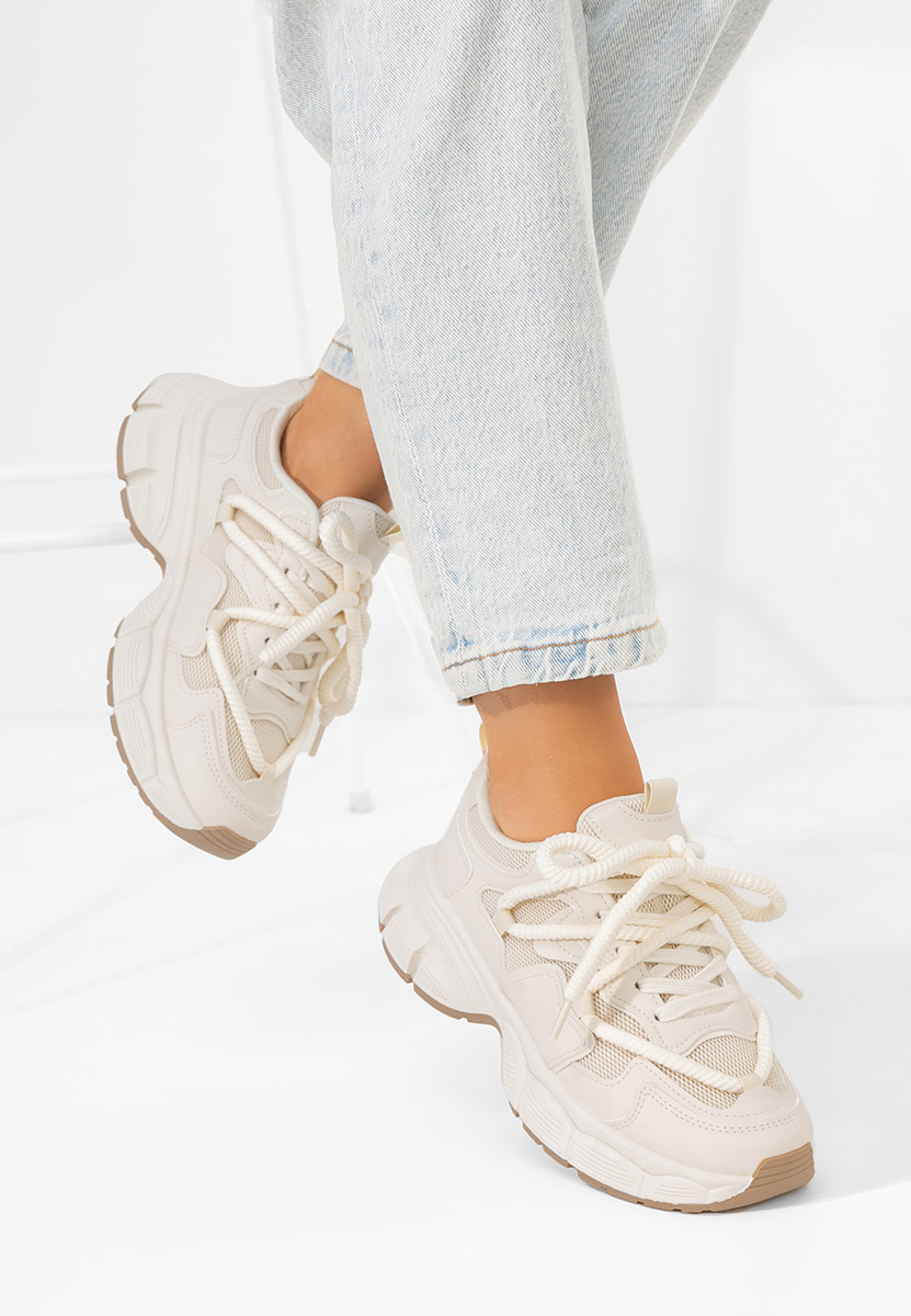 Sneakers dama Savoria bej