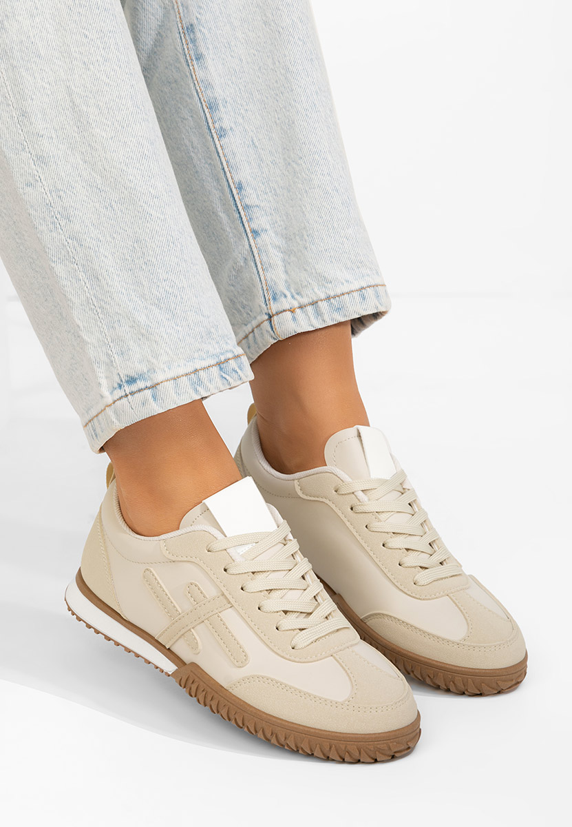Sneakers dama Loriva bej