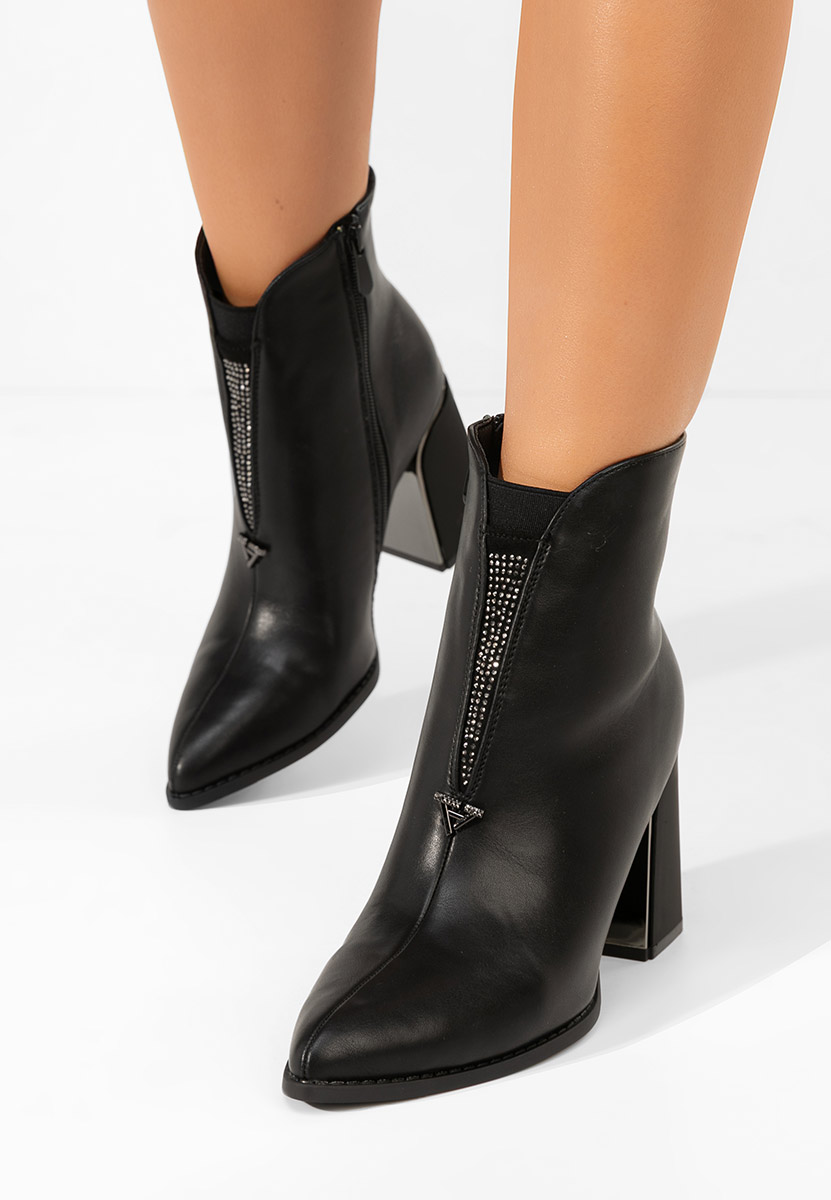 Botine dama elegante Misena negre