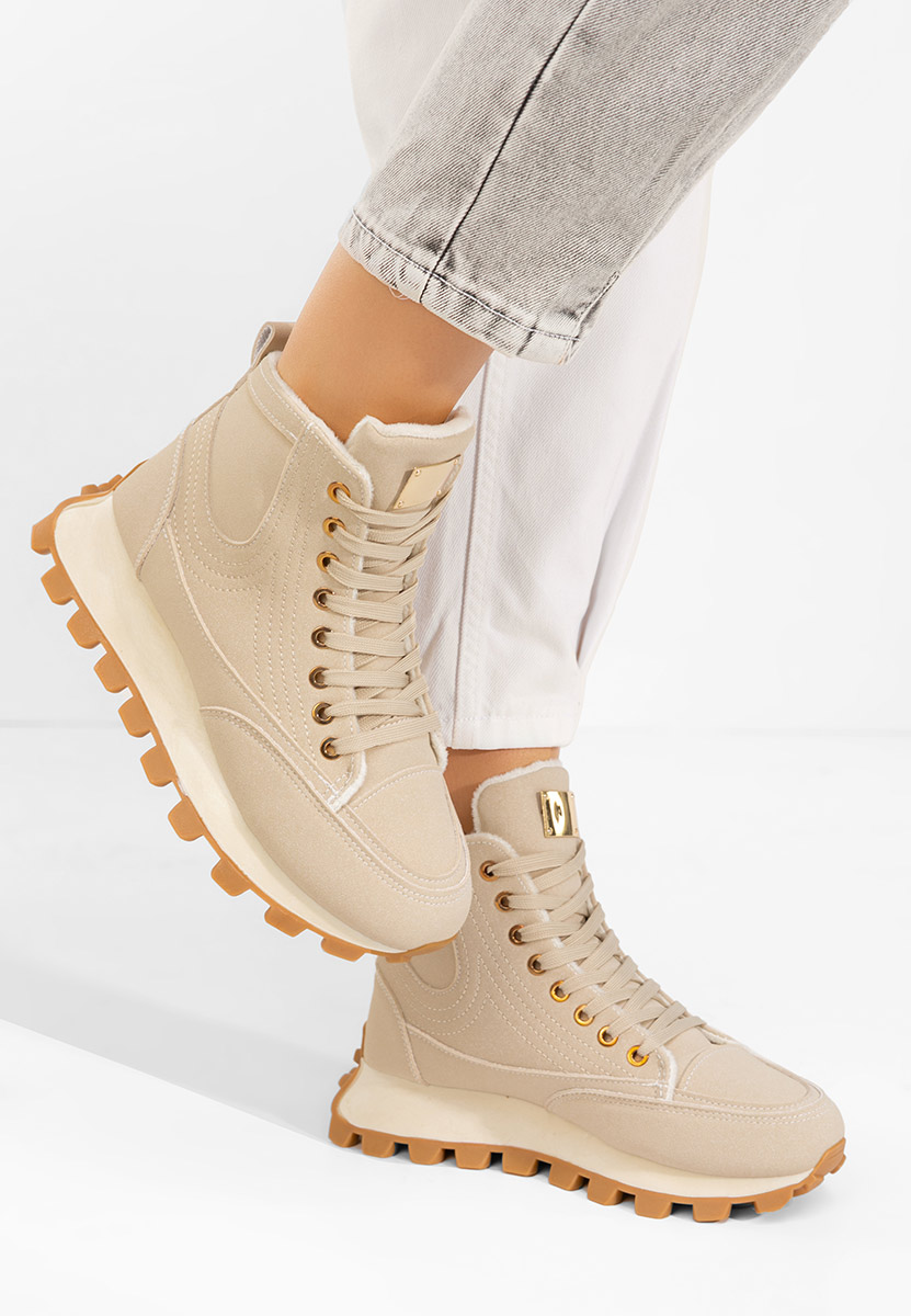 Sneakers dama Dorineia bej