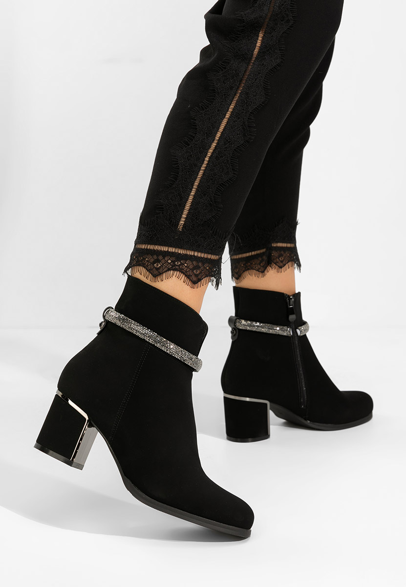 Botine elegante Aliena negre