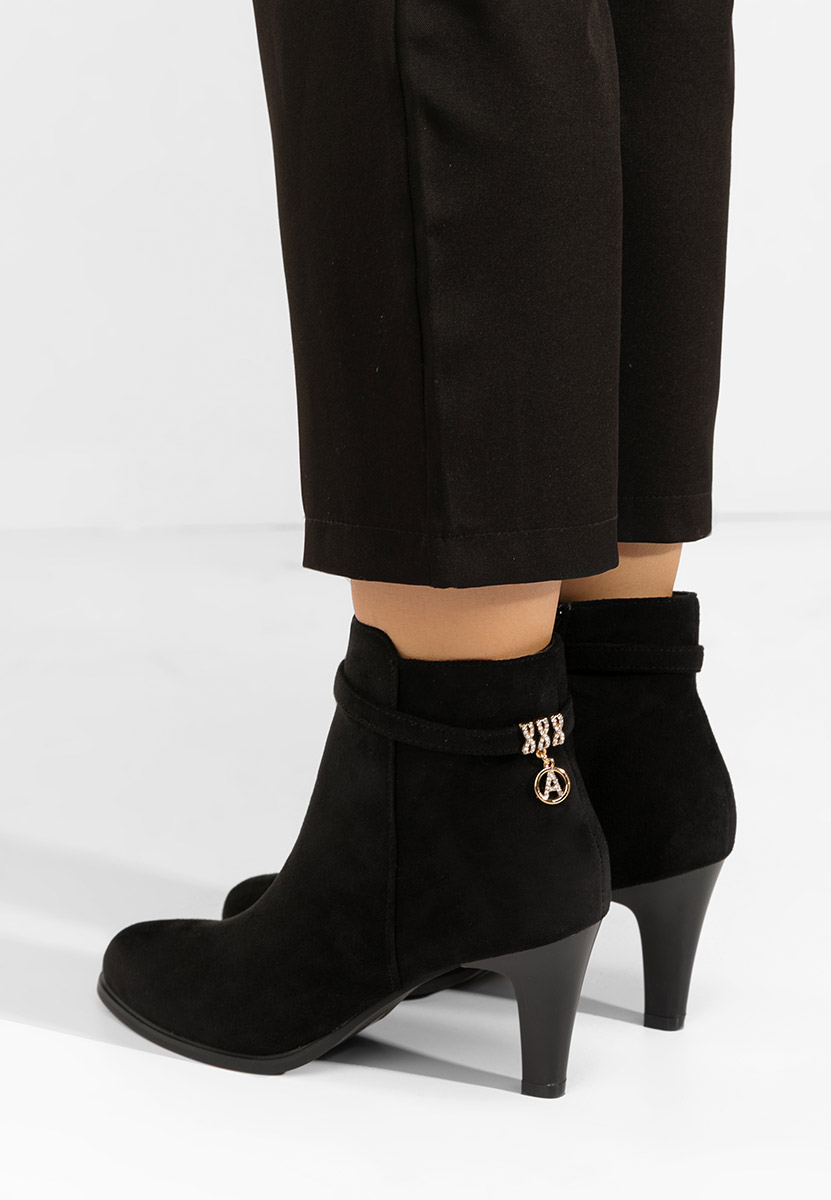 Botine elegante Aliseia negre
