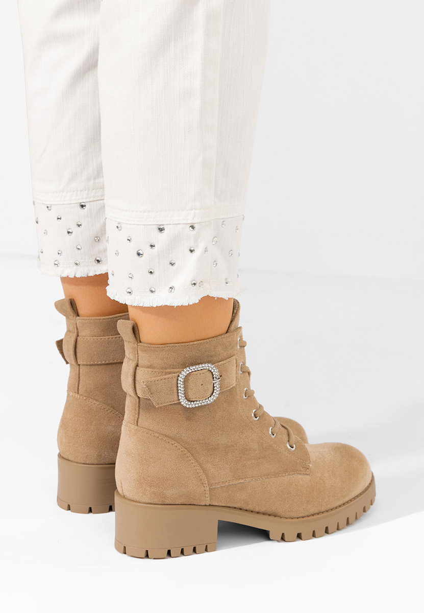 Ghete dama Garneta kaki
