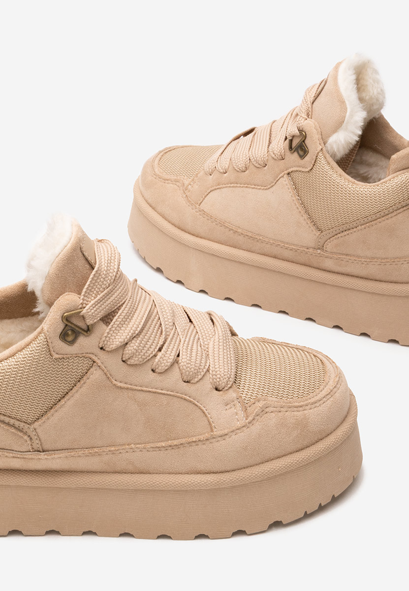 Sneakers cu platformă Isariel kaki