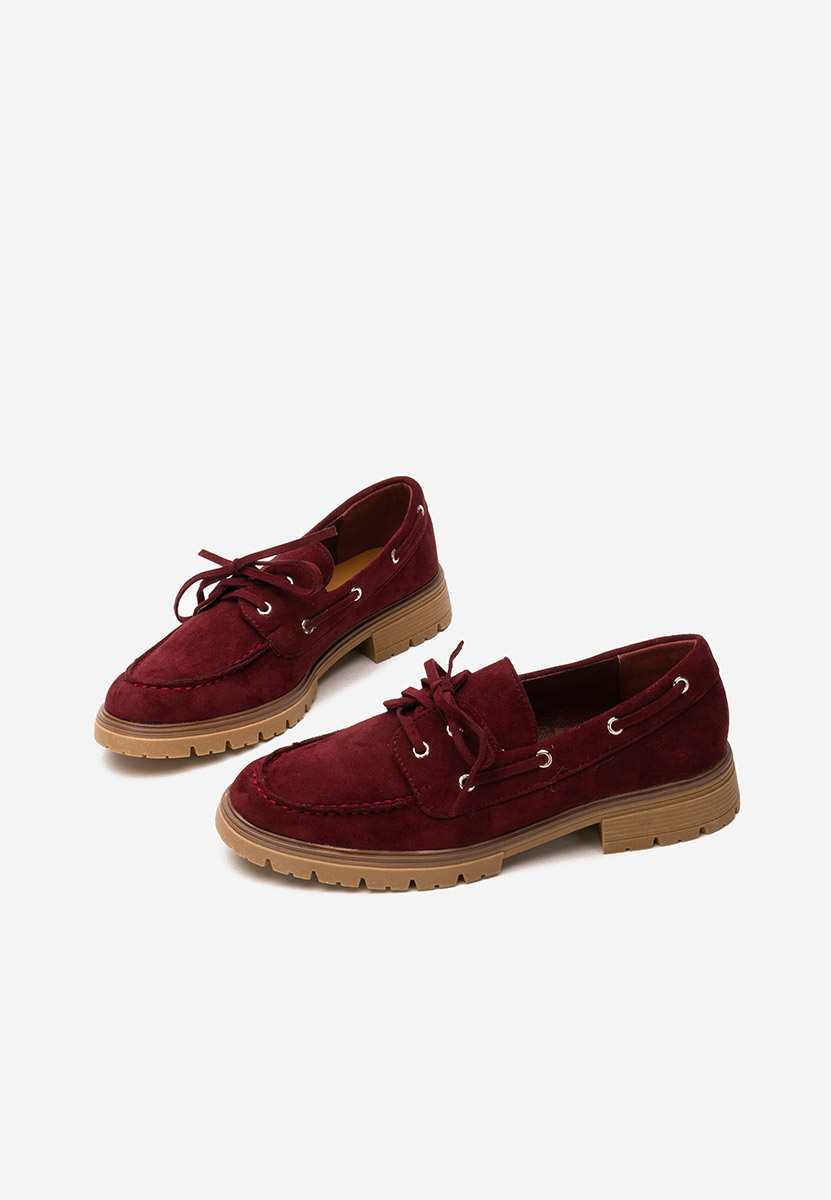Pantofi casual dama Valoria rosii