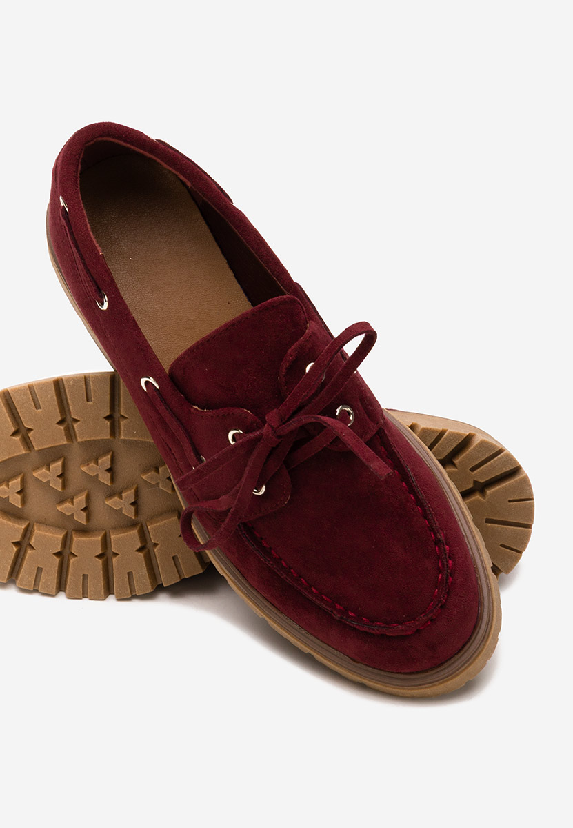 Pantofi casual dama Valoria rosii