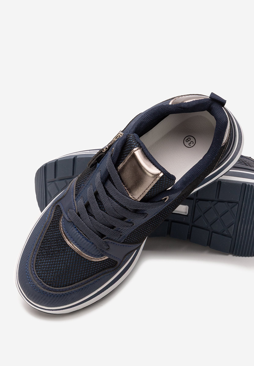 Sneakers cu platforma Selviana navy