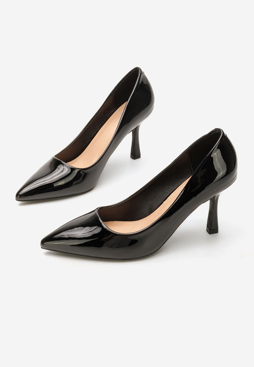 Pantofi stiletto Ivania negri